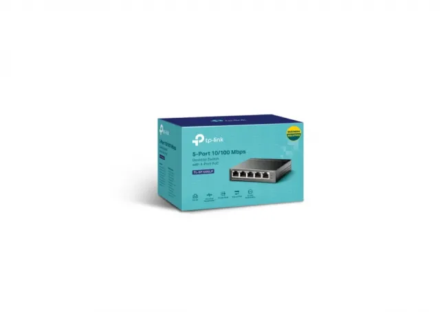 TP-LINK TL-SF1005LP PoE switch 5 porta 10/100mb/s 
