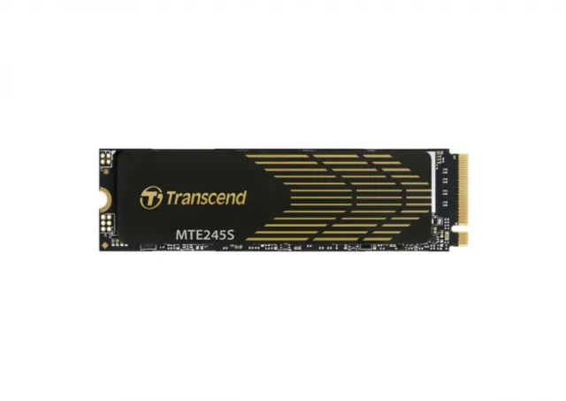 Transcend TS250GMTE245S M.2 NVMe 250GB, 2280, PCIe Gen 4x4, 3D NAND, DRAM-less, Read up to 3,200 MB/s, Write up to 1,400 MB/s, Graphene Heatsink, Single-sided