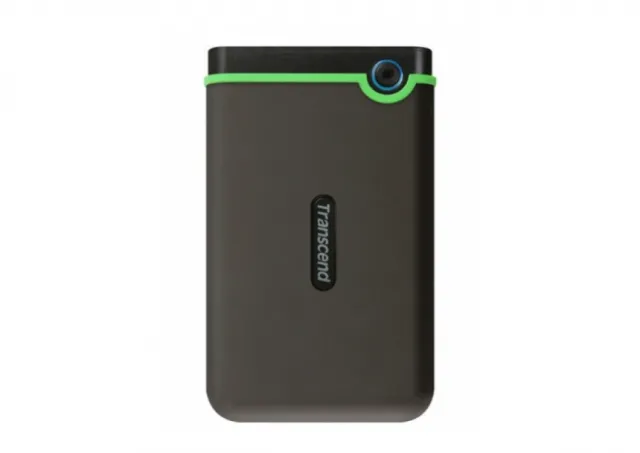 Transcend TS4TSJ25M3S External HDD 4TB, StoreJet M3, USB 3.1 2.5", Anti-shock system, Backup software, 294g, Iron Gray