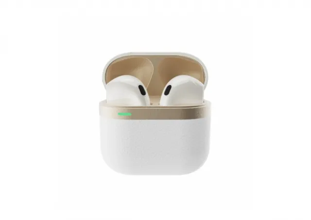 TWS-02-W Gembird bluetooth V5.0 slusalice, TWS, white/gold