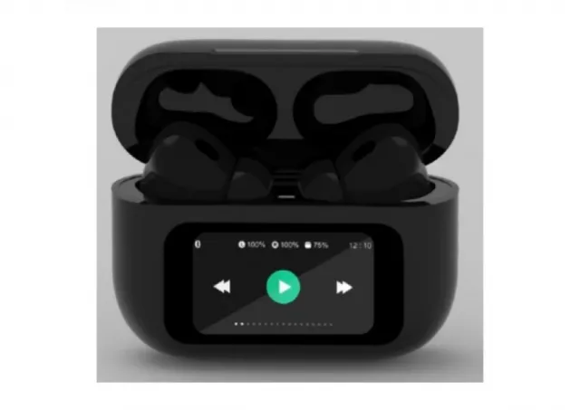 TWS-LCD-ANC-01-BK  Gembird bluetooth V5.1 slusalice, TWS, LCD display, Active Noise Cancelling,Black