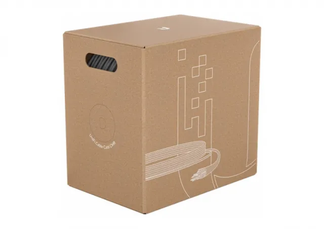 U-Cable-C6-CMR is a Category 6 UTP cable that supports speeds up to 1Gbps with its 23 AWG solid copper, twisted pair conductor, 305m