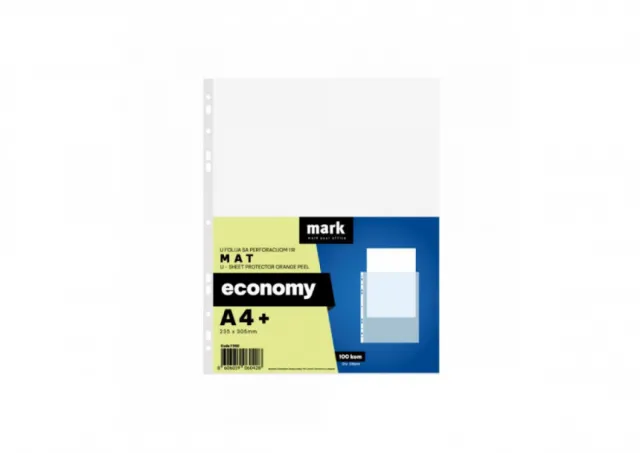 U folija economy mat 1/100 MARK  A4+ 235x305mm