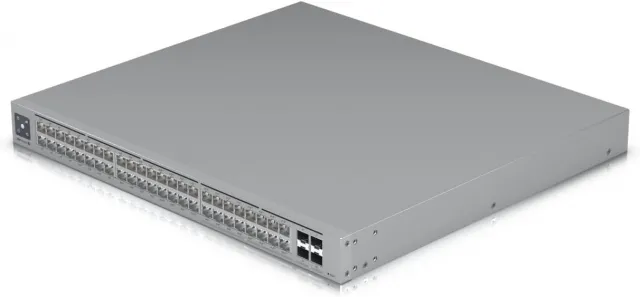 Ubiquiti 48-port, Layer 3 Etherlighting switch with 2.5 GbE, 16x 2.5 GbE RJ45 ports, 32x  GbE RJ45 ports, 4x 10G SFP+ ports