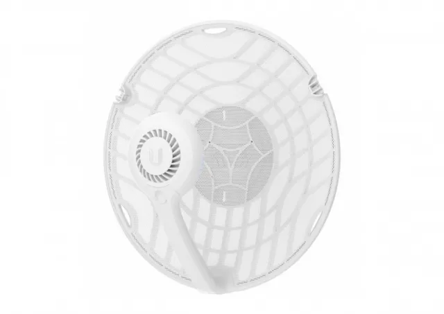 Ubiquiti AF60 LR is a 60GHz radio designed for high-throughput connectivity over an extended range. The airFiber 60 LR features the integrated high-gain dish antenna for high speed, long-range performance Point-to-Point (PtP) links 12+ km