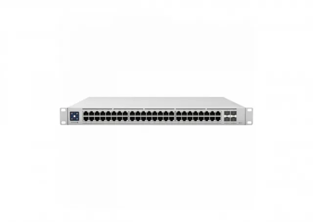 Ubiquiti Enterprise Layer 3, PoE switch with (48) 2.5GbE, 802.3at PoE+ RJ45 ports and (4) 10G SFP+ ports