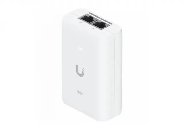 Ubiquiti UACC-PoE+-2.5G 30W of PoE+ adapter for UniFi PoE+ devices, reduce dependency on PoE switch power, and provide a Multi-Gigabit LAN connection