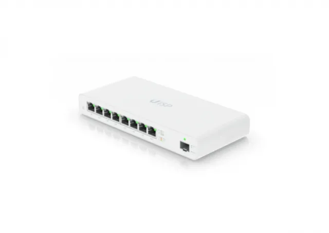Ubiquiti UISP-S Managed Switch Layer 2 8x GE, 1x SFP, 8x PoE OUT