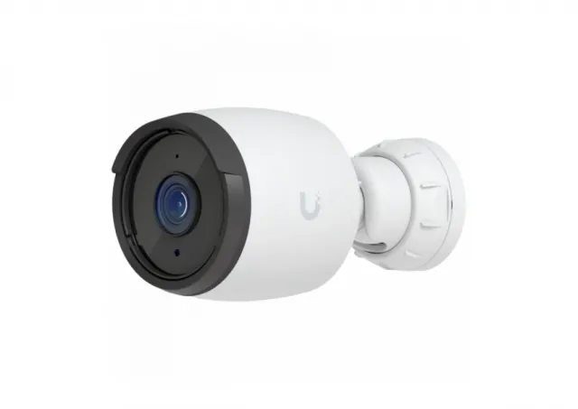 Ubiquiti UVC-G6-Bullet-W All-weather 4K PoE camera with a 1/1.8" 8MP image sensor, Multi-TOPs AI Engine, and long-range IR night vision