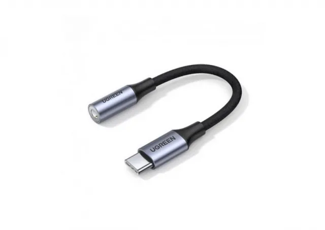 UGREEN AV161 USB-C na 3.5mm M/F kabl 10cm     80154 