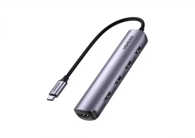 UGREEN CM417 USB-C na 4xUSB 3.0+HDMI adapter  20197