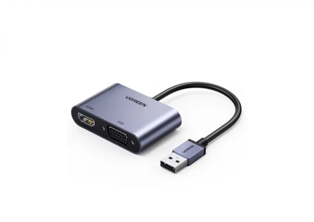 UGREEN Usb 3.0 M na HDMI+VGA Konvertor        20518