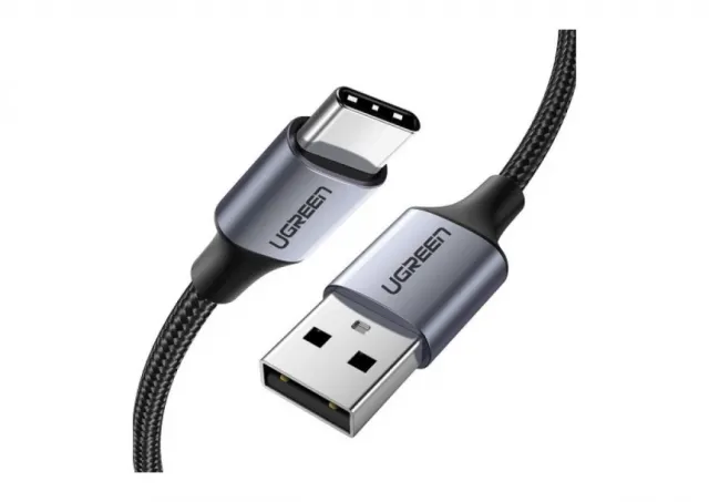UGREEN USB-A 2.0 na USB tip C Alu. 0.25m      60124 