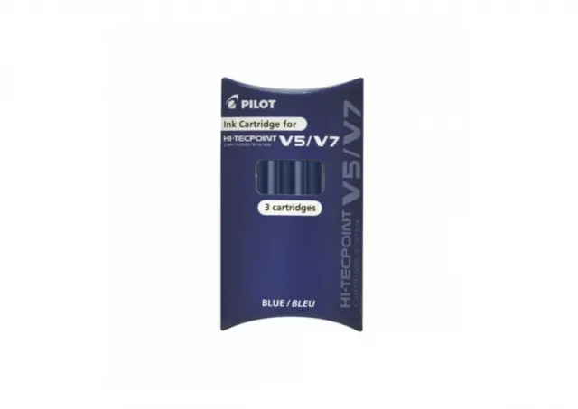 Uložak PILOT za V5/ V7 0.7mm crveni 1/3 444449