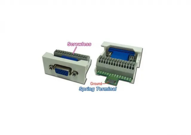 Uložak sa SVGA utičnicom - dim. 45x22.5mm (1M) NA2420SVGA15TL
