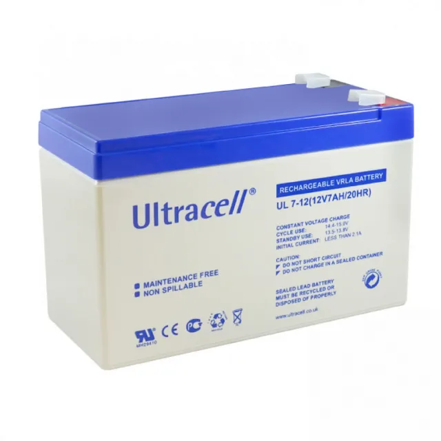 Ultracell Battery 12V / 7.0Ah, UPS, alarmni sistemi