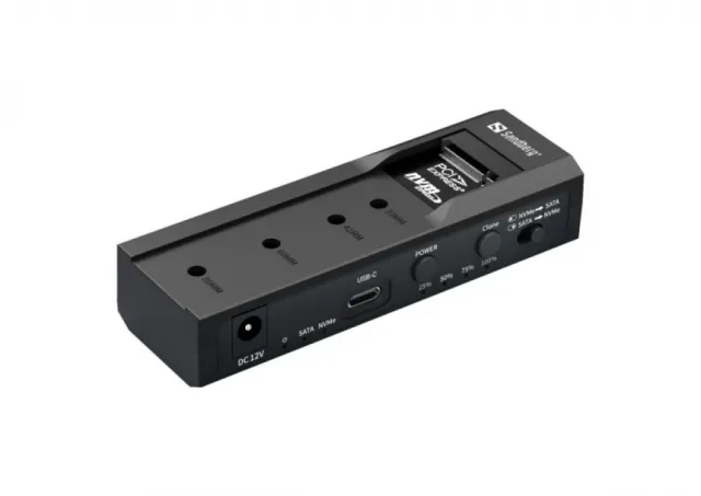 USB Docking Sandberg M2 + NVMe + SATA 136-49