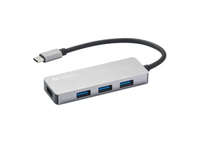 USB HUB Sandberg  336-32 USB-C na 1xUSB3.0+3x2.0 USB