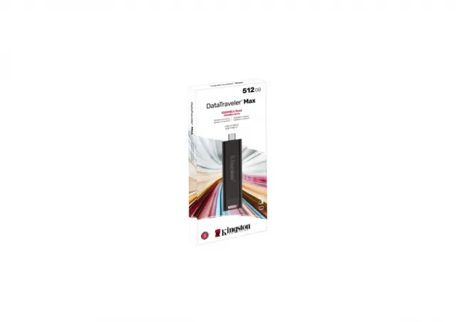 USB memorija KINGSTON DTMAX/512GB/DataTraveler Max/3.2/crna