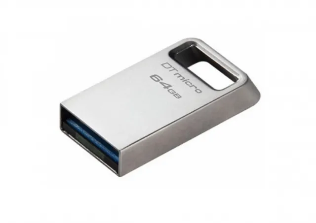 USB memorija KINGSTON DTMC3G2 128GB/DataTraveler Micro/3.2/srebrna