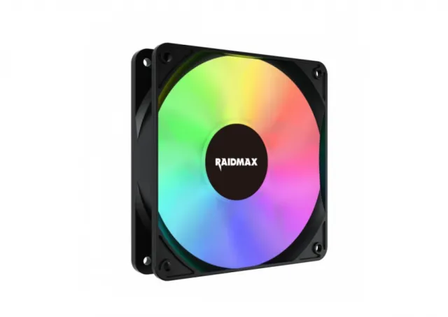 Ventilator 120mm Raidmax X-AIR ARGB fan Crni, NV-X120FBP