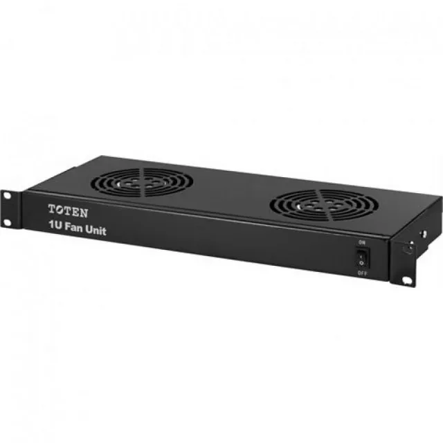 Ventilator panel 19"/1U sa 2 ventilatora - za sve tipove rekova (FU2-1U)
