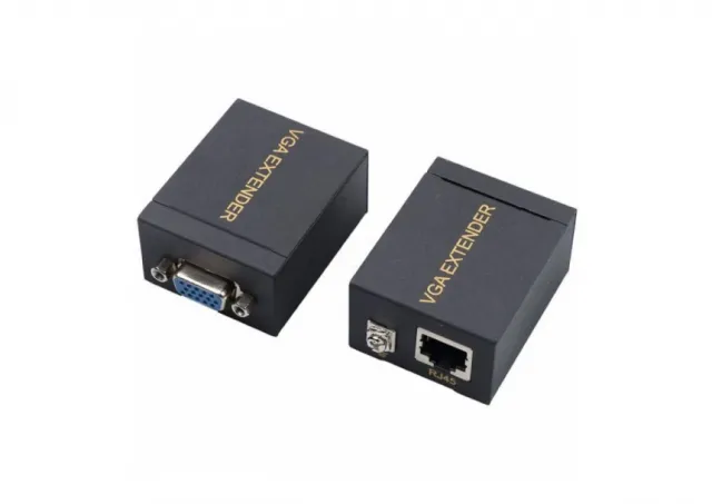 VGA Extender 60m cat5e/cat6                   105-47