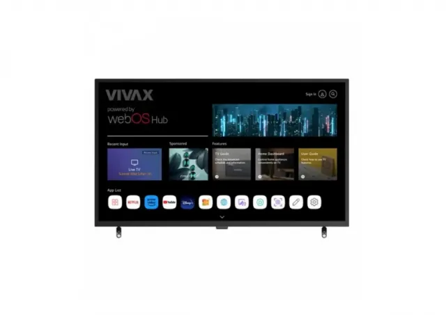 Vivax SMART LED TV 43 Vivax 43S61WO 1920x1080/Full HD/DVB-T/T2/S2