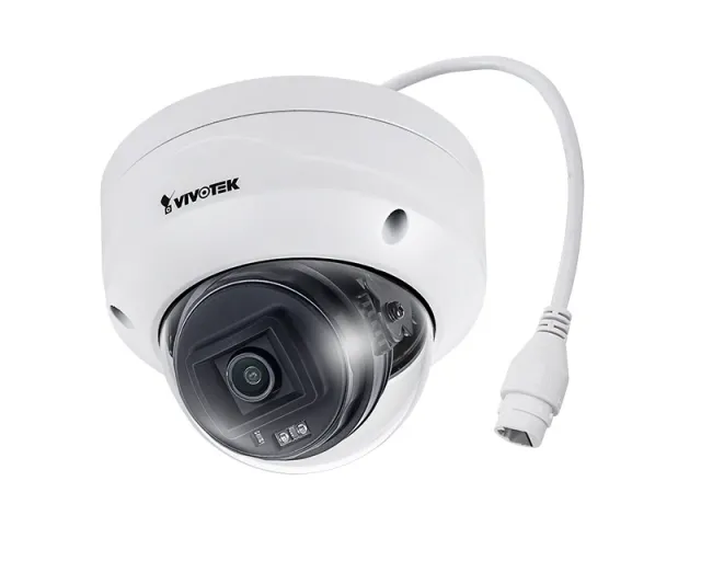 Vivotek FD9380-H dome outdoor IP66 anti-vandal IK10 dan-noć IP kamera, 5 MP 2560x1920 @ 20fps, H.265, 3.6mm objektiv, IR do 30m, WDR Pro, SNV, Smart Stream III, SDXC slot, Trend Micro IoT Security, -30 ~60°C, PoE
