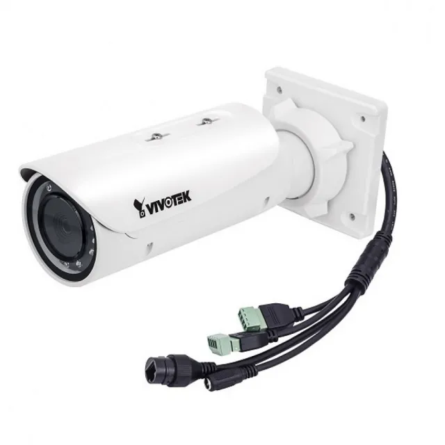 Vivotek IB9371-HT bullet outdoor IP66 anti-vandal IK10 dan-noć IP kamera, H265 Smart Stream II, 3 MPix @ 30 fps, Vari-focal 3~9mm Remote Focus, P-iris, IR LED dometa 30m, WDR Pro, SNV, video rotacija i DIS, PoE+