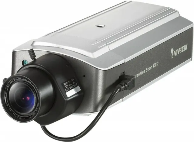 Vivotek IP7153 box dan-noć IP kamera, VGA 0.3 Mega Pixel @30fps, 0.2 Lux SONY Progressive Scan CCD, 2.9-8.2mm Vari-focal, Auto-iris, MPEG4+MJPEG Streams, lokalno snimanje, dvosmerni audio, mikrofon, DI+DO, PoE
