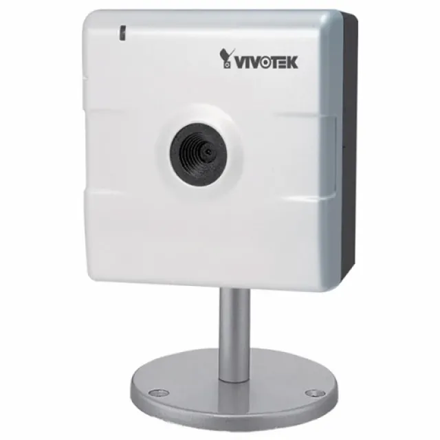 Vivotek IP8132 mini IP kamera, 1 Mega Pixel 1280x800, 720P HD @30 fps, H.264+MPEG4+MJPEG Multi Streams, Adaptive Streaming, Privacy dugme za prekid nadgledanja, Backlight compensation, mikrofon, DI+DO, Anti-Tamper