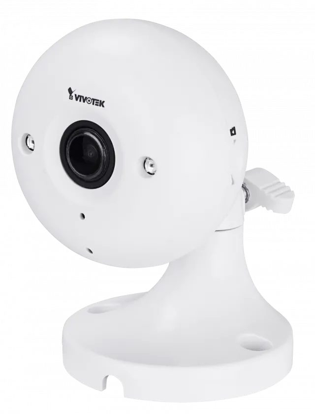 Vivotek IP8160-W Wireless-N mini dan-noć IP kamera, 2MP Full-HD @30 fps, 2.8mm objektiv, Smart IR dometa 8m, ugrađen mikrofon i zvučnik, Micro SD/SDHC/SDXC lokalno snimanje, Trend Micro IoT Security, Micro-USB 5Vdc