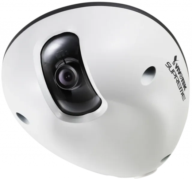 Vivotek MD8562 dome outdoor IP67 anti-vandal IK10 IP kamera, 2.1 Mpix FullHD 1080P @30 fps, 0.2 Lux WDR, A.A.S., H.264, ePTZ, SD slot, DI, tamper i temp. alarm, EN50155 standard za EMI i vibracije, pogodna za vozila, PoE