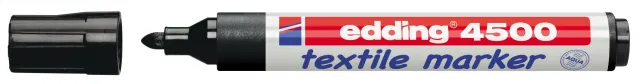 Vodootporni marker T-SHIRT E-4500 2-3mm Edding crna 08M4500B