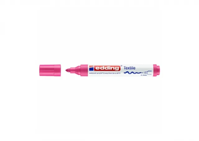 Vodootporni marker T-SHIRT E-4500 2-3mm Edding neon roze 08M4500IN