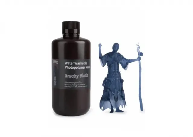 Wather Washable Resin 1kg smoky black