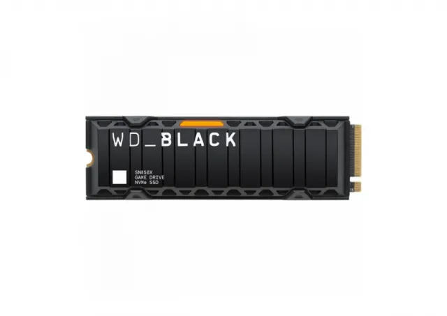 WD 1TB M.2 NVMe SSD WDS100T2XHE SN850X Black + Heatsink 