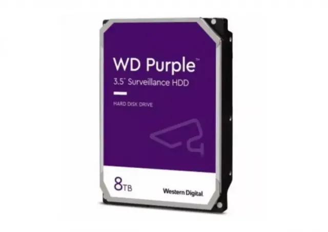 WD Purple 8TB, 3.5'', 5400 RPM, SATA III (6 Gb/s), 128MB Cache [Surveillance]
