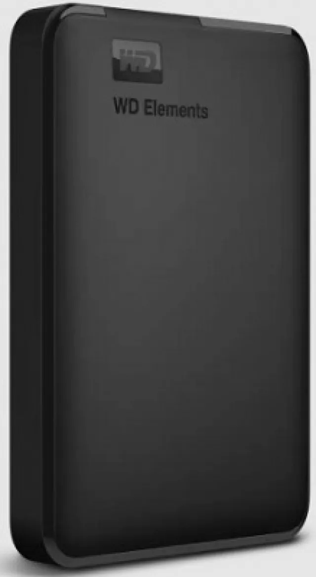 Western Digital WDBUZG0010BBK-WESN External HDD 1TB, Elements Portable, USB3.2 Gen1, Black