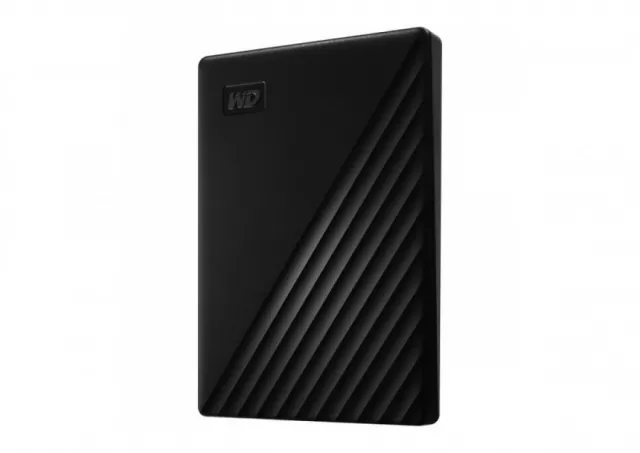 Western Digital WDBYVG0020BBK-WESN External HDD 2TB, My Passport, USB3.2 Gen1, Black