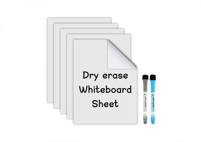 Whiteboard folija A4 samolepljiva, "uni-felt" removable O+CO 