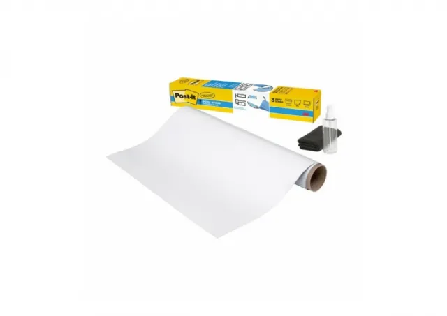 Whiteboard folija za zid Post-it, samolepljiva 61x91cm, "easy erase" 3M 