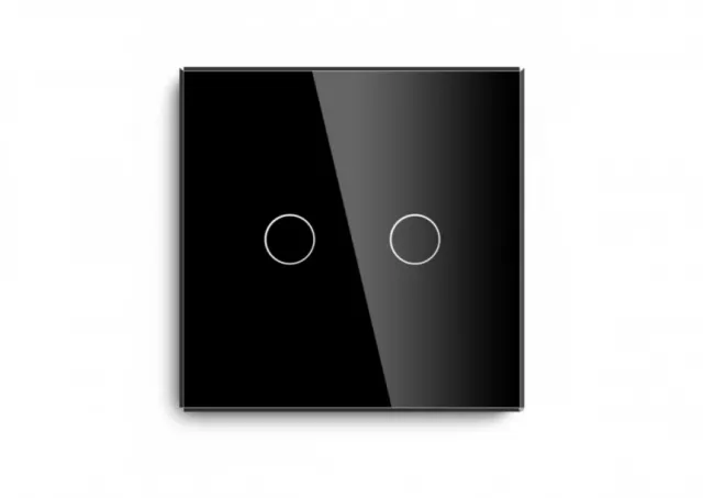 Wi-Fi pametni prekidač 2G TUYA Crni (WIFI TOUCH SWITCH)
