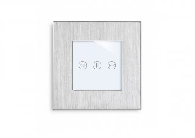 Wi-Fi TOUCH CURTAIN AL Silver (TUYA)