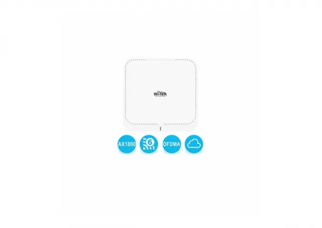 Wi-Tek WI-AP218AX, 11AX 1800Mbps Indoor Ceiling Mount Cloud Access Point