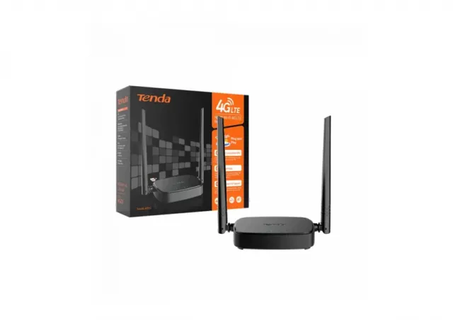 Wireless 4G LTE Router Tenda 4G05 N300/sim slot/1xWan/1x Lan/2 External 4G/3G/2 Internal Wi-Fi Anten