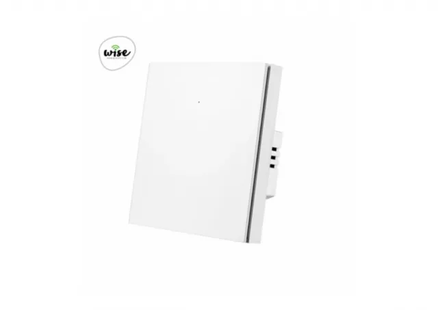 WISE pametni prekidač push 1t beli, BLE WPM001