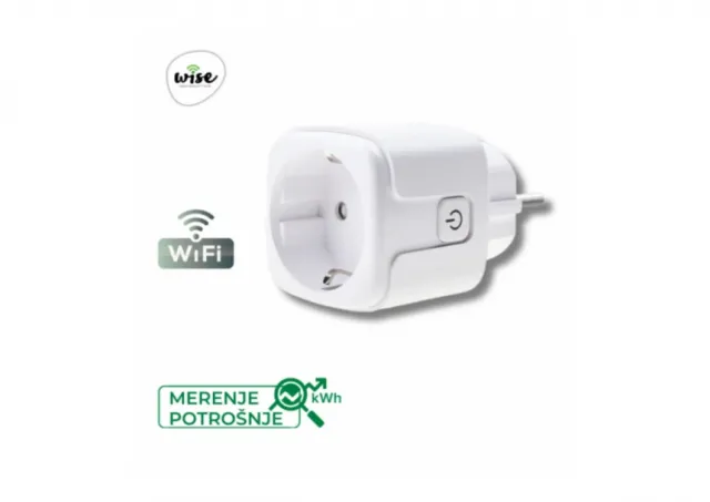 Wise Wifi Pametna Utičnica sa merenjem potrošnje WU1011
