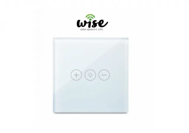 Wise Wifi pametni dimer prekidac - stakleni panel
